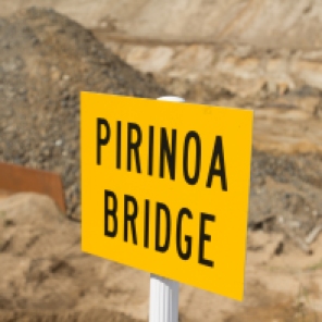 Our newst bridge, Pirinoa Bridge