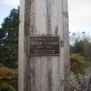 Alan Turner Walkway Sign